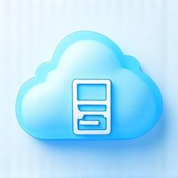 Cloud data icon